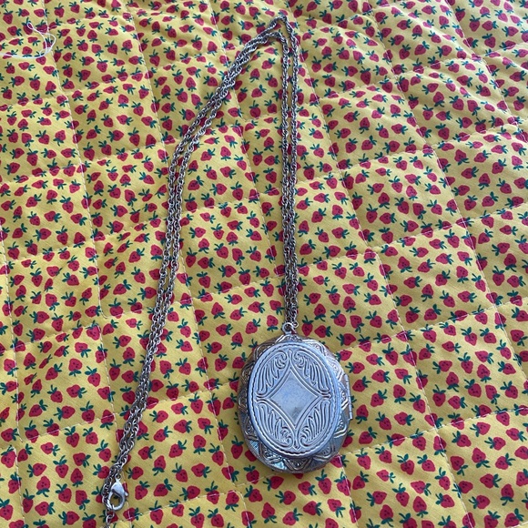 Owl Locket Necklace - Picture 3 of 3